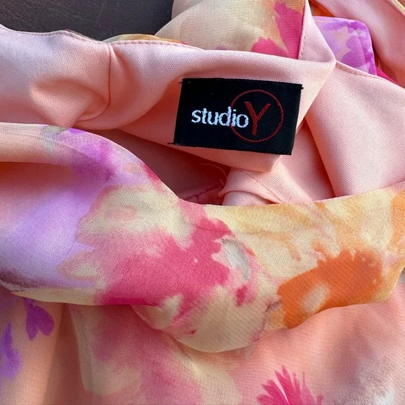 (SOLD DO NOT BUY) Vintage Y2K Floral Coquette Dress - Picture 7 of 9